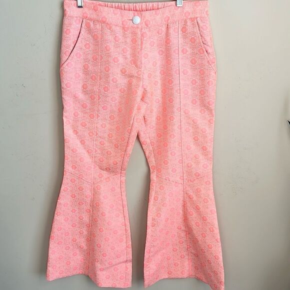 Anthropologie Nuvula Bell bottom Retro Pants M - Picture 1 of 7